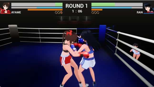 罪恶之爱拳击 Guilty Loving Boxing插画